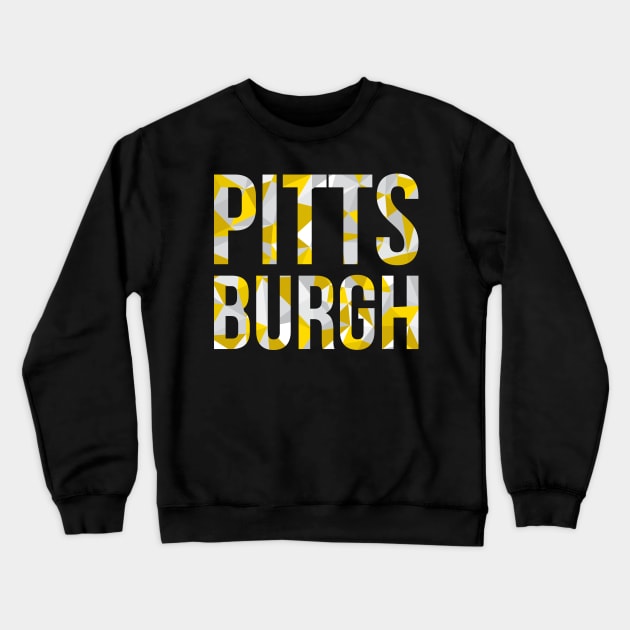 Pitts Burgh Crewneck Sweatshirt by polliadesign